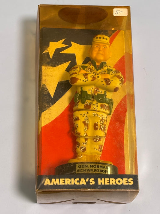 VINTAGE General Norman Schwarzkopf Operation Desert Storm Hero Figure New