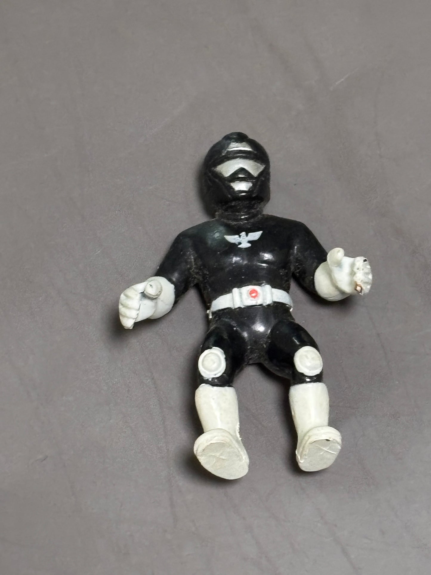 Super Robotic Black Rangers Loose 2.25" Action Figure Power Rangers PVC