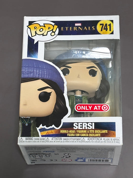 Funko Pop Marvel Eternals Sersi #741 Vinyl Figure Target Exclusive New