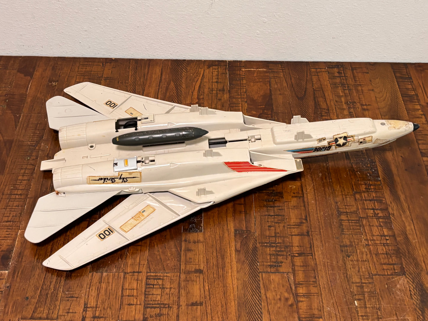 Vintage 1983 GI Joe Hasbro Jet Skystriker XP-14F Authentic Original ARAH 1980s