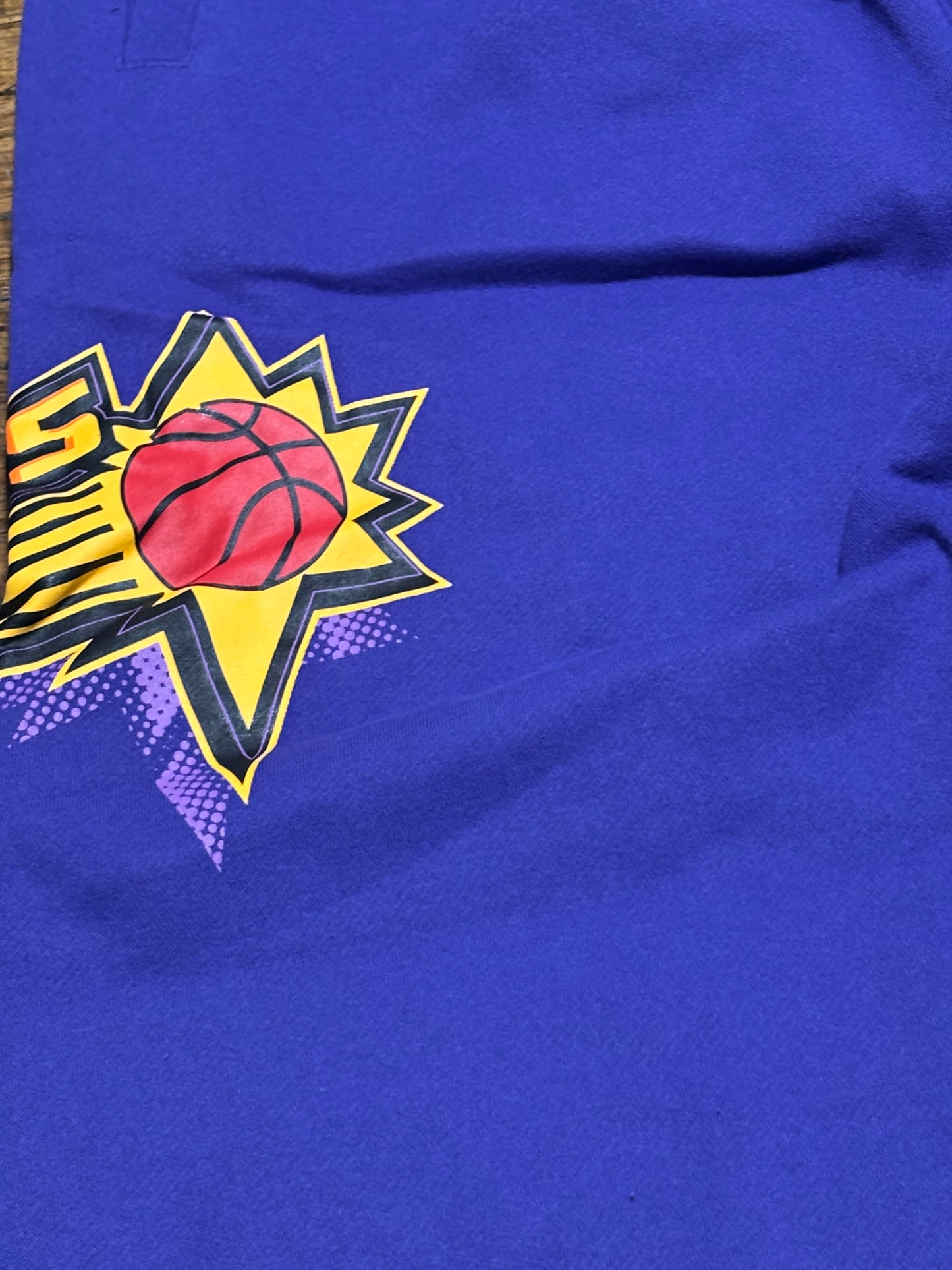 Phoenix Suns Mitchell & Ness NBA Retro Hardwood Classic HWC Big Face 7.0 Sweat Pants Purple Women’s Medium M New NWT
