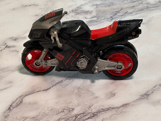 Vintage Harbro GI Joe Retaliation Ninja Speed Motorcycle Cycle Bike 2012 Red