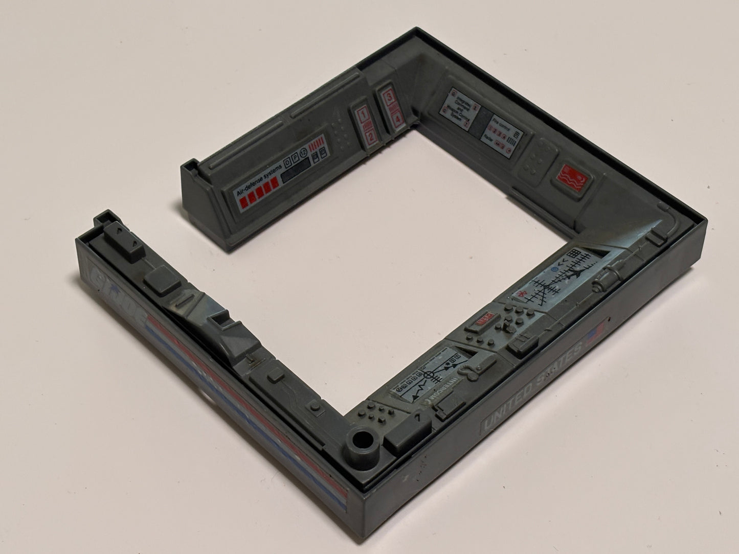 Vintage G.I. Joe Headquarter Comm Center Control Room Panel Piece M-3972-1 ARAH