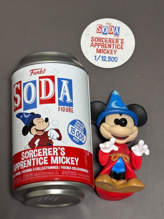 Funko - Fantasia - Sorcerer's Apprentice Mickey Common Soda LE 12500