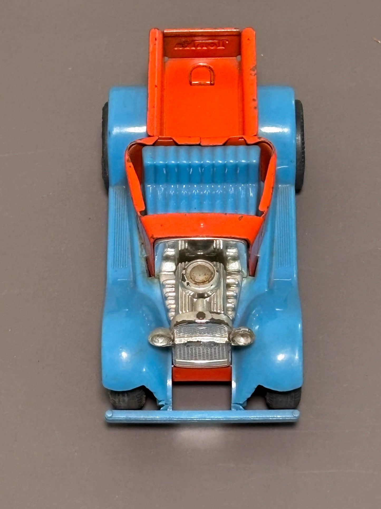 Vintage Tiny Tonka Scorcher #454 Ford Model T Hot Rod Truck Toy 1970's Red/ Blue