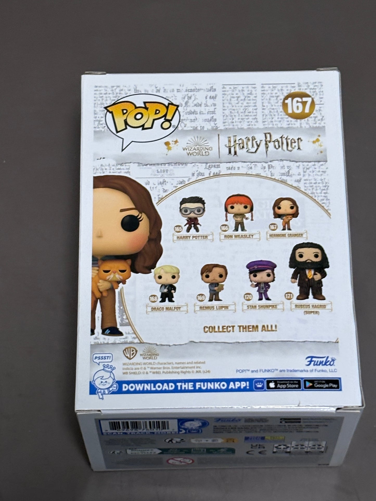 POP! & Buddy: Harry Potter Prisoner of Azkaban -Hermione Granger with Crookshank