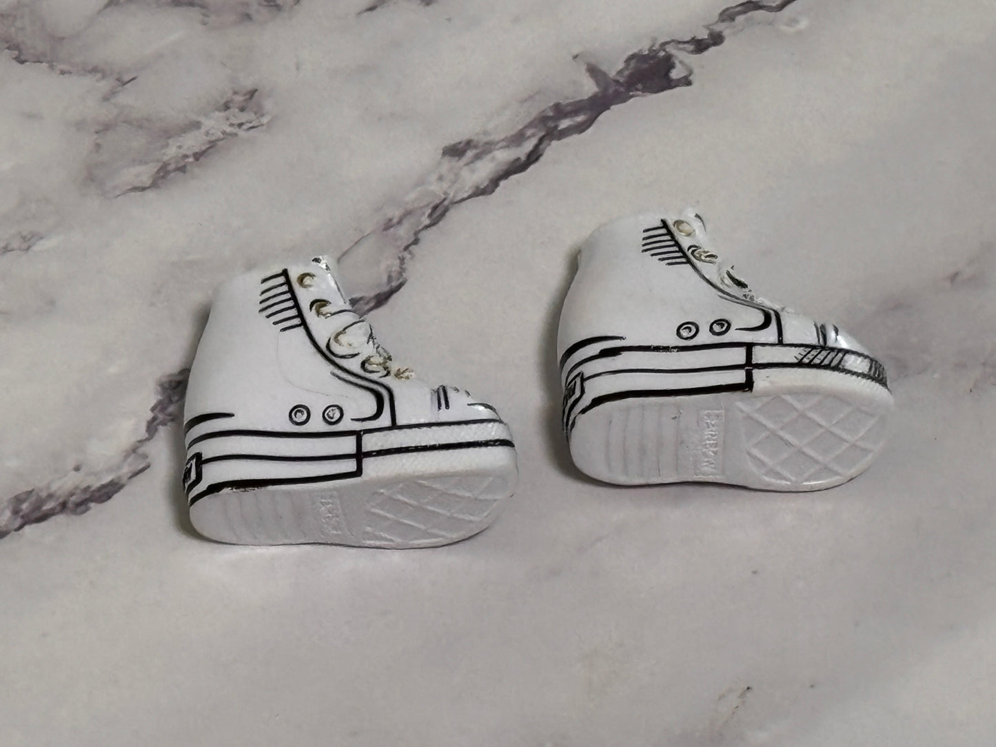 Jett Dawson Doll Shoes Black White Sneakers Rainbow High Art Of Fashion