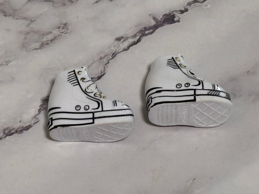 Jett Dawson Doll Shoes Black White Sneakers Rainbow High Art Of Fashion