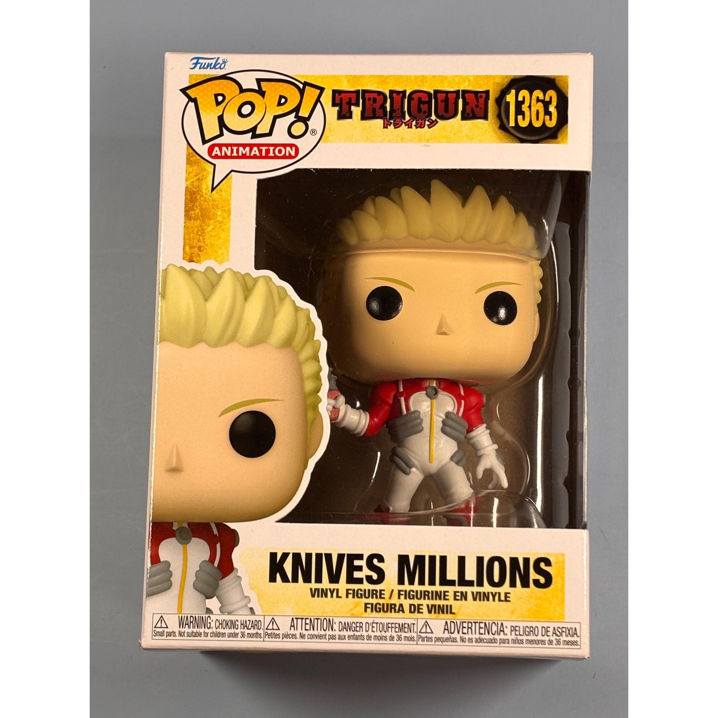 Funko Pop! Trigun Knives Millions Anime Manga #1363 Animation New