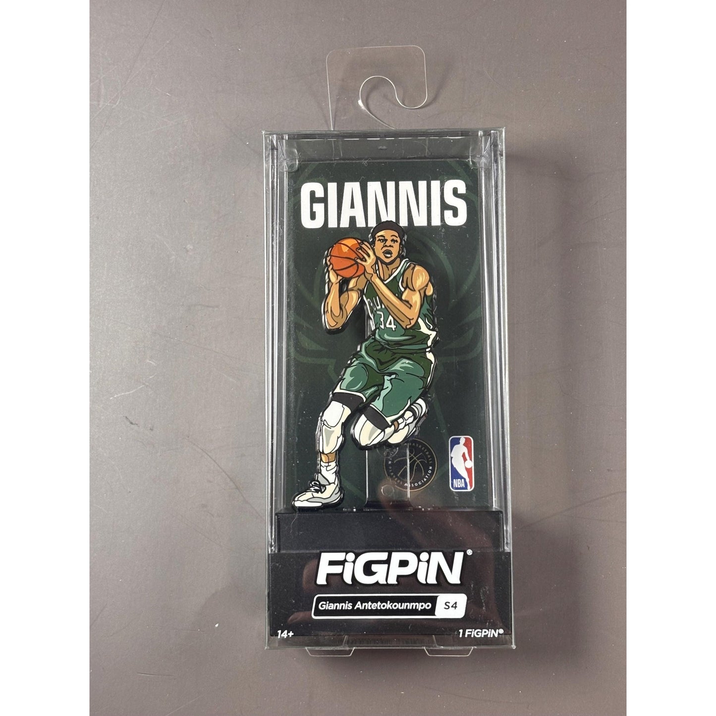 FiGPiN NBA Giannis Antetokounmpo #S4 Pin Collectible New Limited Edition 3000