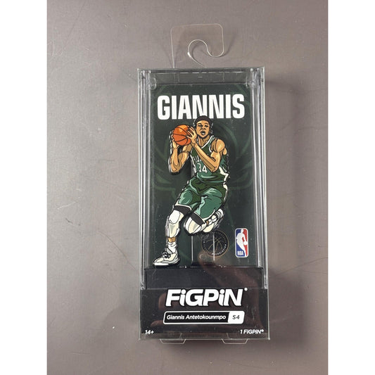 FiGPiN NBA Giannis Antetokounmpo #S4 Pin Collectible New Limited Edition 3000