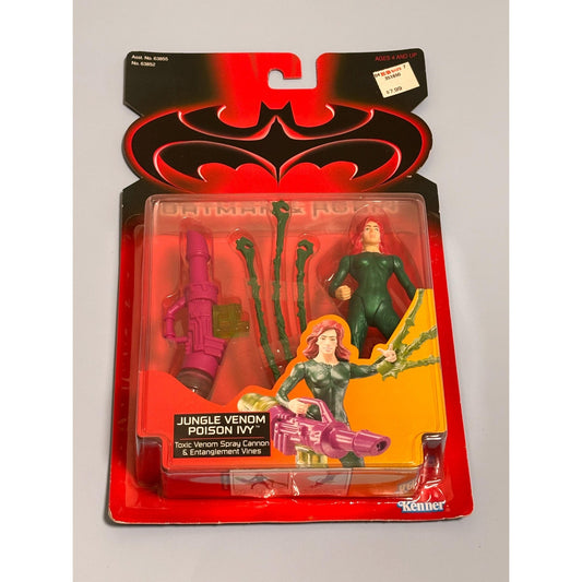 Jungle Venom Poison Ivy Batman & Robin Vintage Action Figure Kenner 1997 90s New