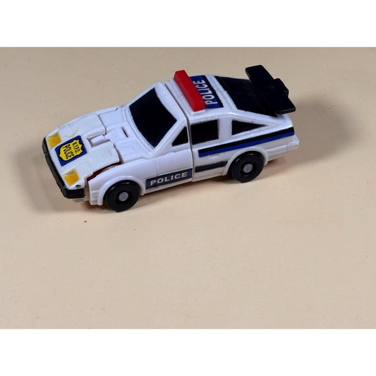 Vintage Transformers G1 Defensor KO Knockoffs NYPD Police Car Figure 1986