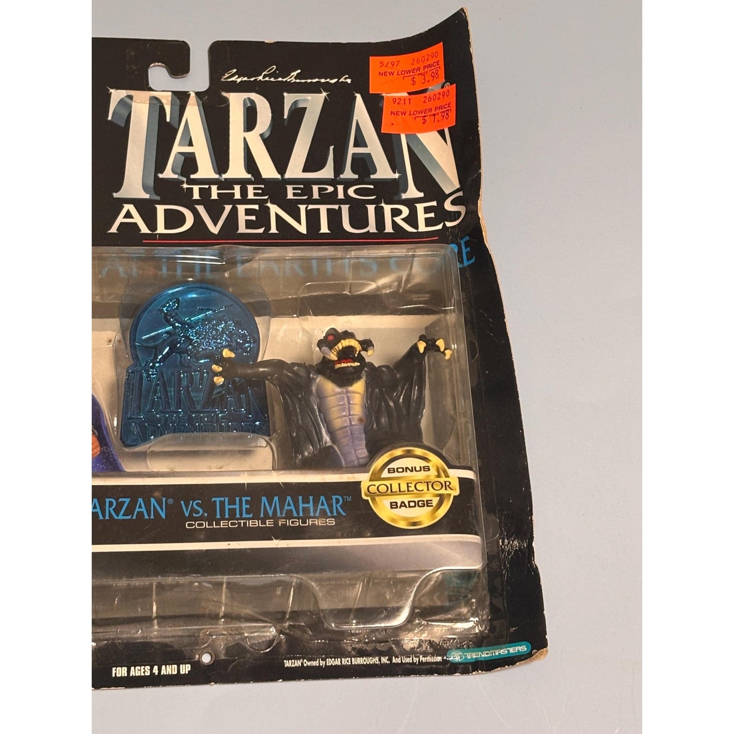 Tarzan The Epic Adventures At Earths Core Harbenite Tarzan vs The Mahar 1995
