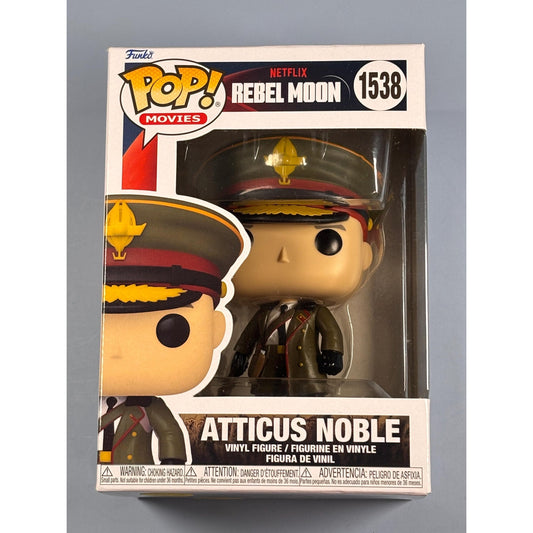 Funko Pop! Movies Netflix Rebel Moon Atticus Noble 1538 New