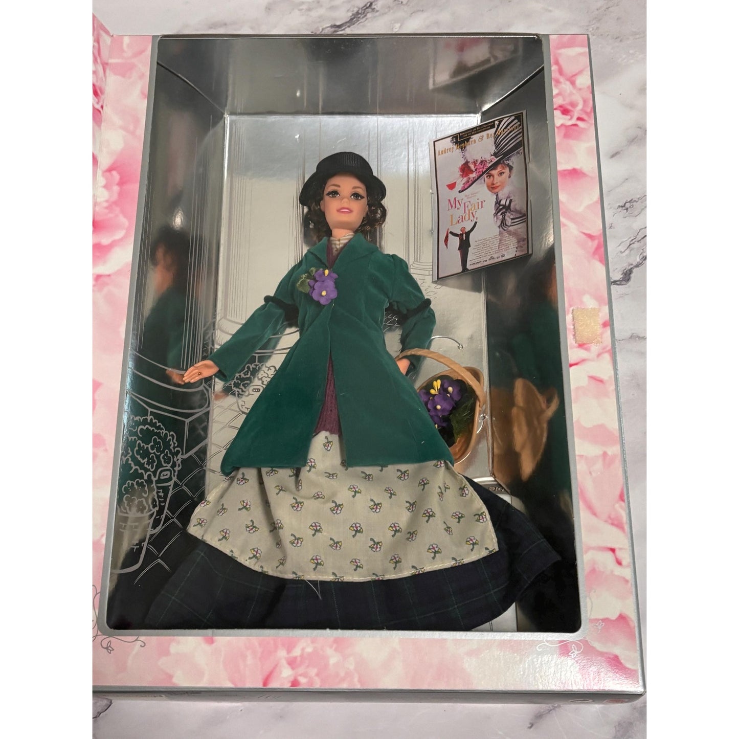 Classic 1995 Vintage Barbie as Eliza Doolittle in My Fair Lady,Flower Girl 15498