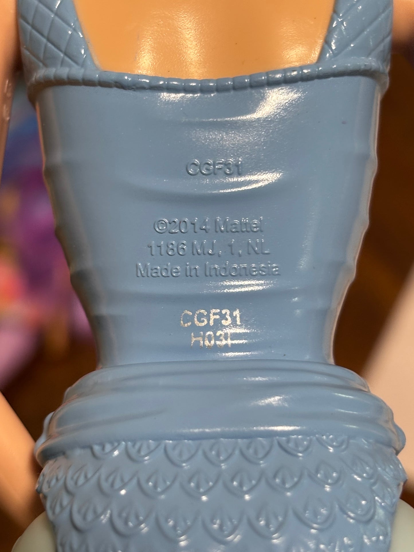 Disney Princess Ballerina Princess Cinderella Doll 2014 Mattel #CGF31