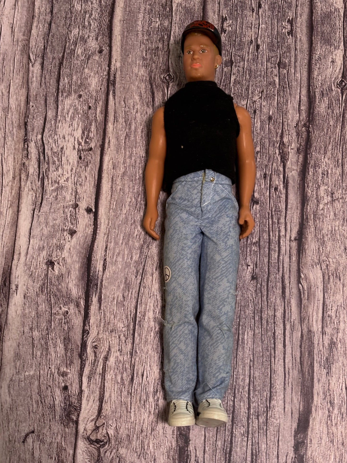 1990 NKOTB Donnie Wahlberg New Kids On The Block Big Step Products VTG 12" Doll