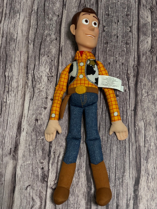 Disney Pixar Toy Story Talking Woody 15" Stuffed Animals Plush No Hat