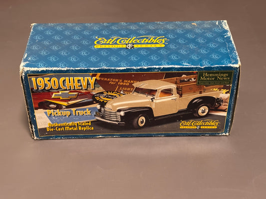 Ertl Collectibles 1950 Chevrolet 3100 Diecast Pickup Truck Limited Edition Dark Green