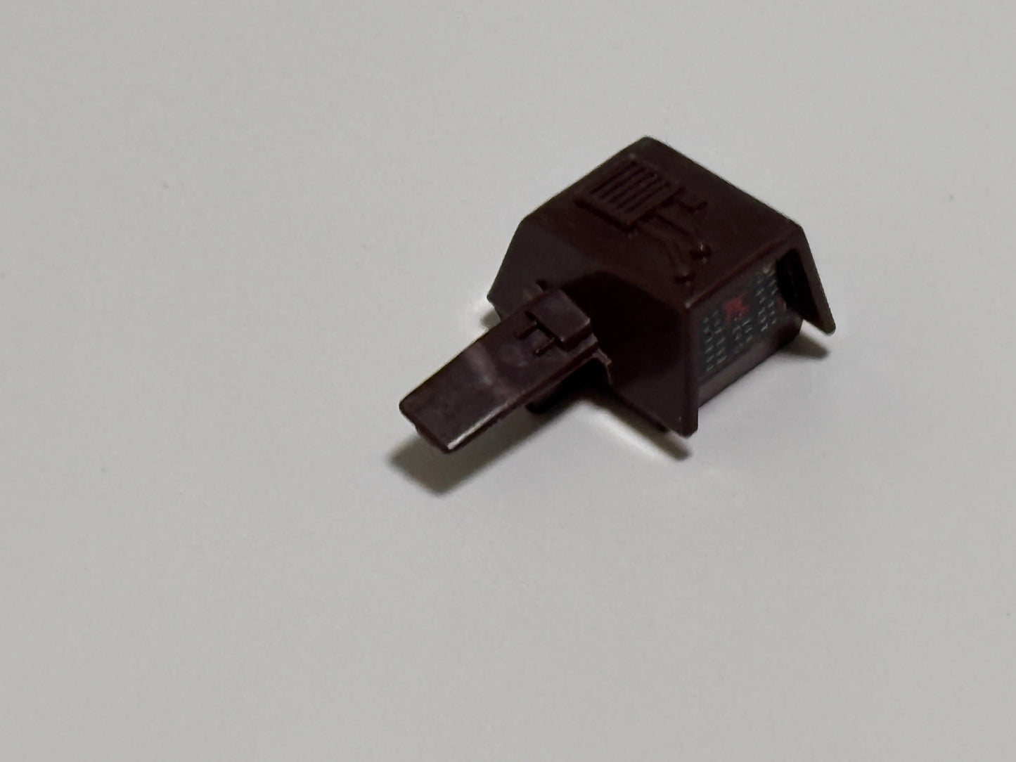 Vtg Gi Joe HAL Computer original 1982 Heavy Artillery Laser vehicle brown part