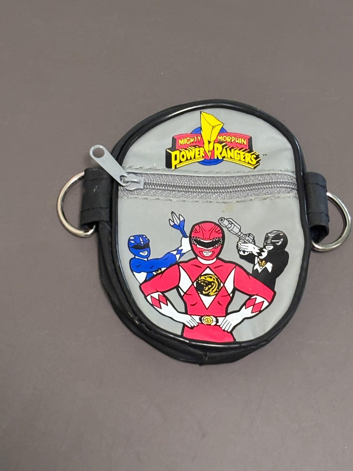 Vintage Mighty Morphin Power Rangers Bandai Coin Purse Fanny Pack 1994 Saban
