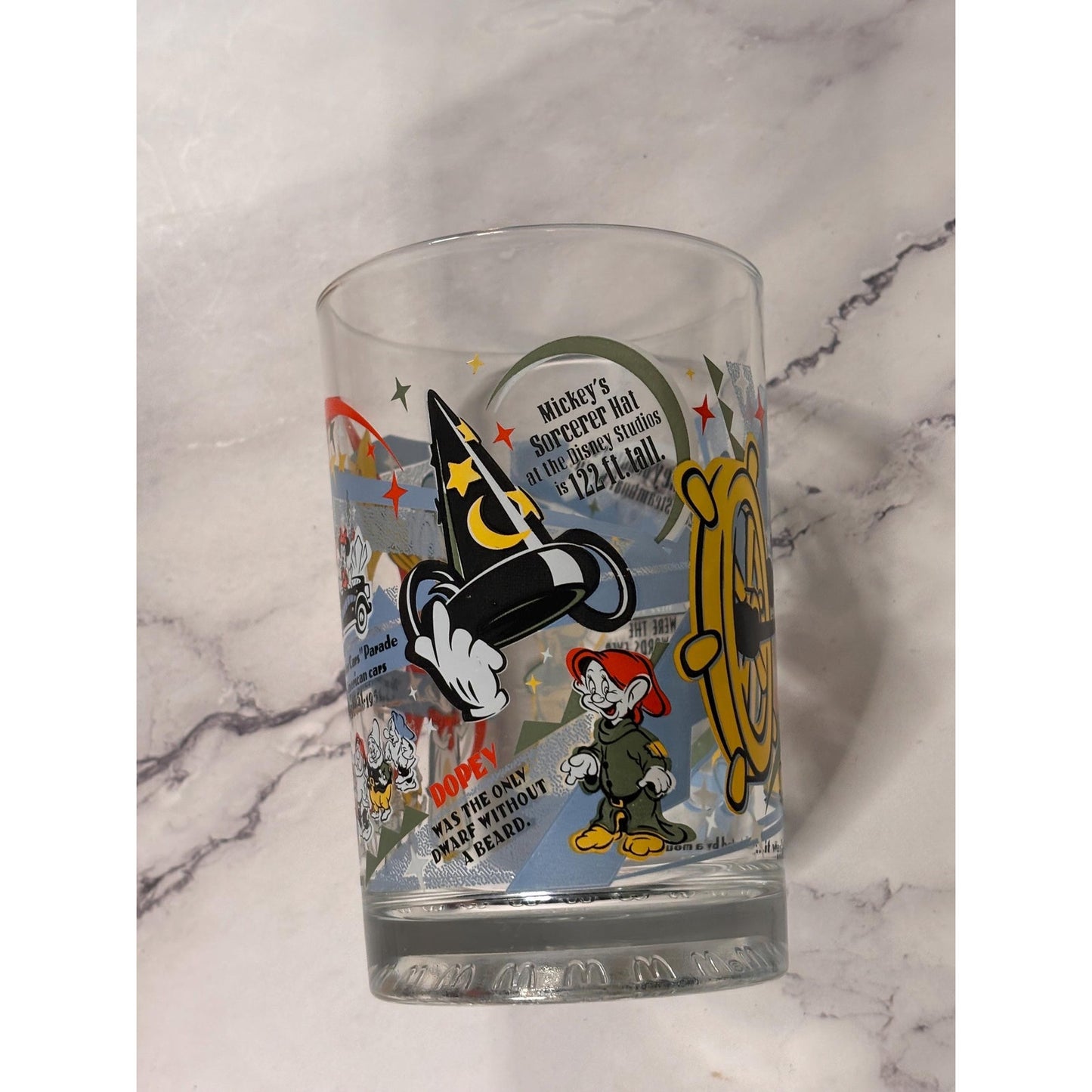 Mcdonald's Walt Disney World 100 Years Of Magic Glass Cup