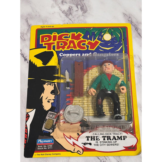 Dick Tracy The Tramp Playmates 5" Action Figure 1990 Coppers & Gangsters New
