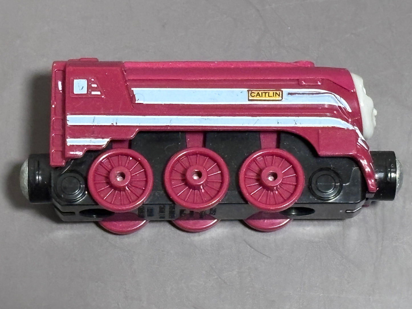 Thomas Take-n-Play Caitlin Die Cast Metal Train Engine & Tender 2015 Magnetic Mattel