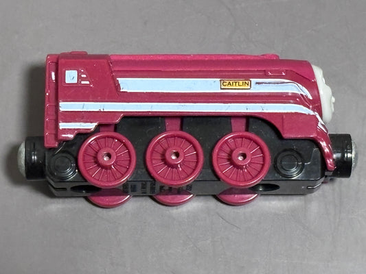 Thomas Take-n-Play Caitlin Die Cast Metal Train Engine & Tender 2015 Magnetic Mattel