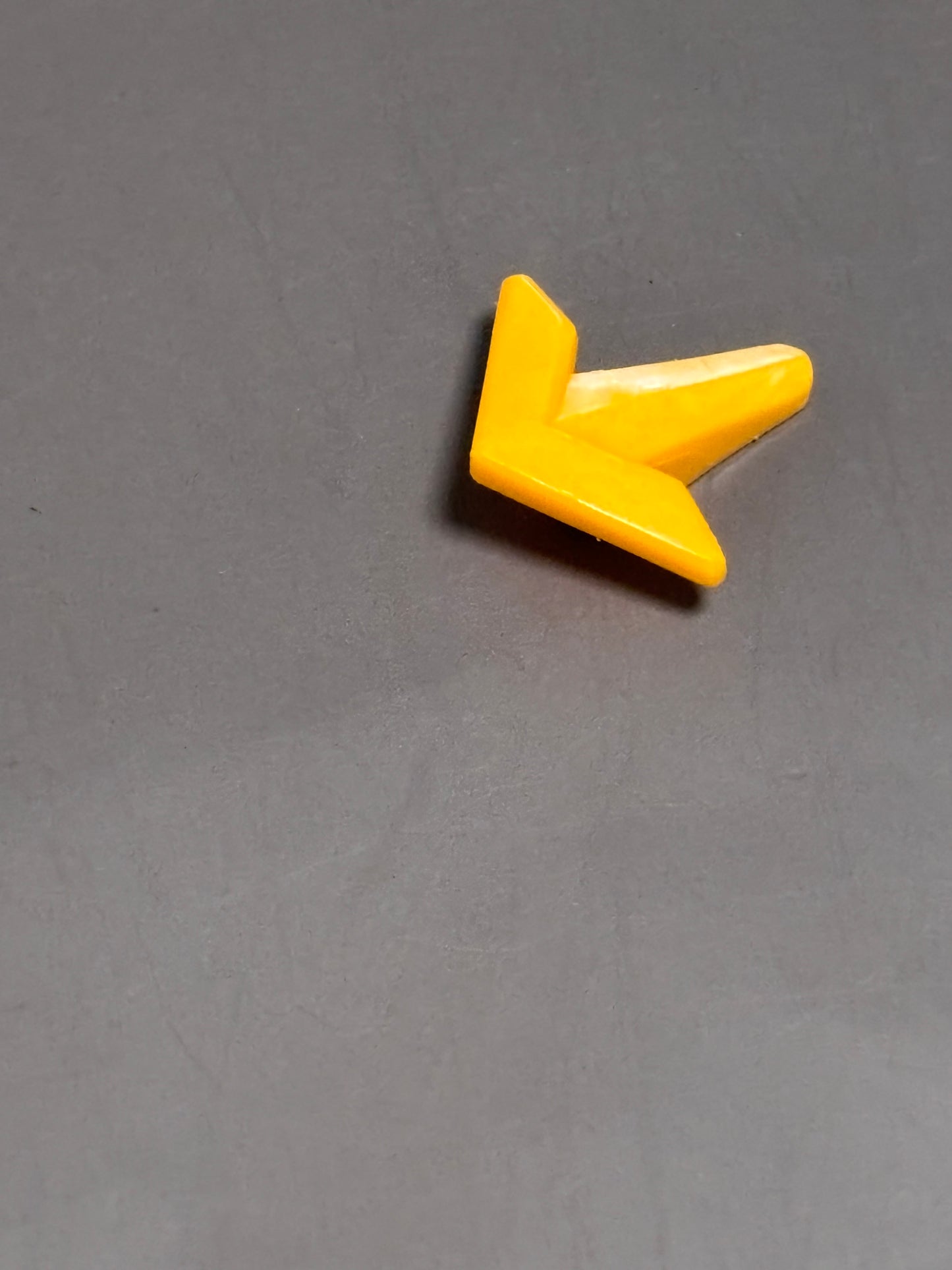 1996 Power Rangers Super Zeo Megazord Yellow Crest Accessory Part Bandai