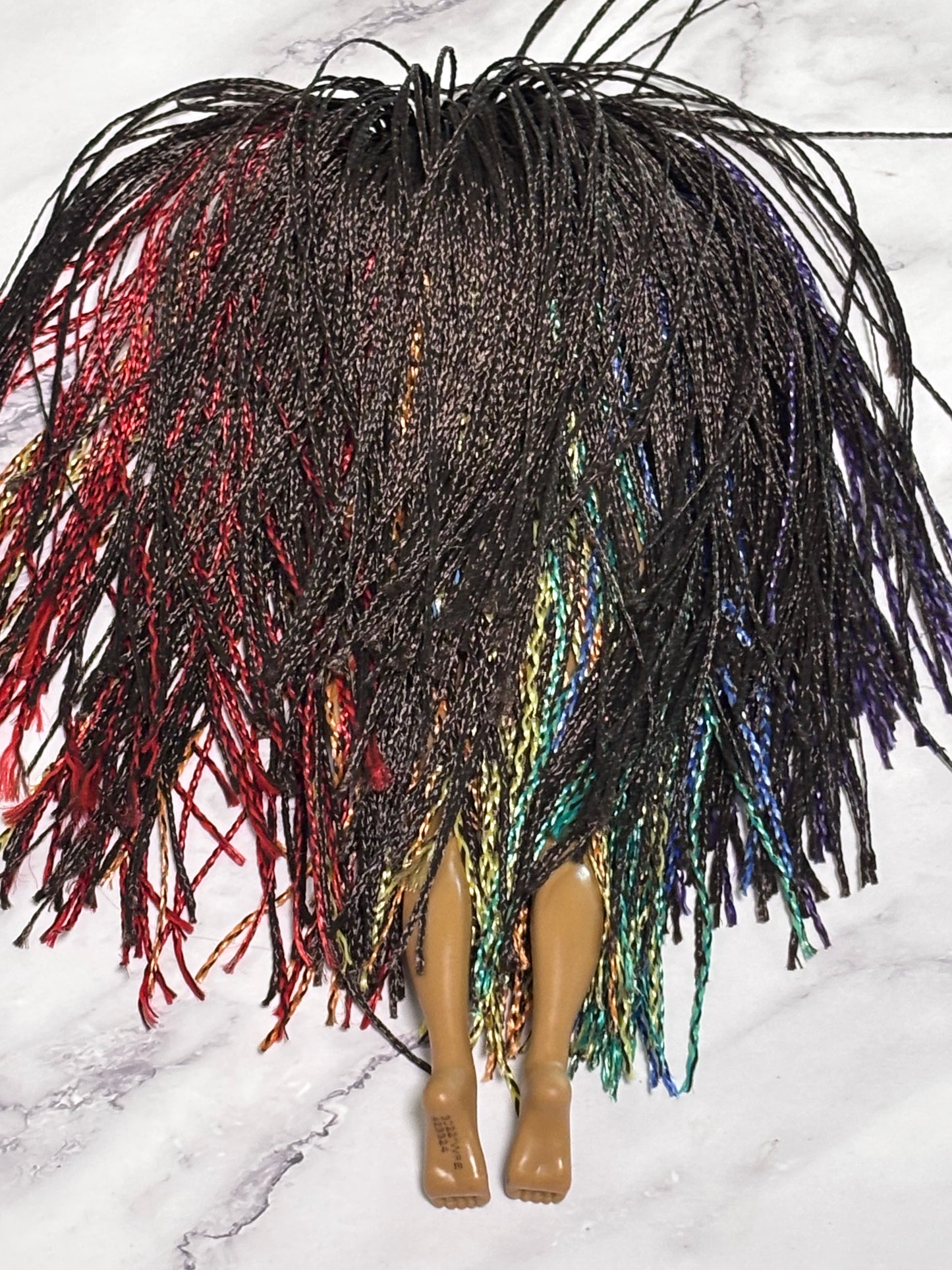 MGA Rainbow High Vanessa Tempo Rockstars AA Articulated Fashion Doll Braids