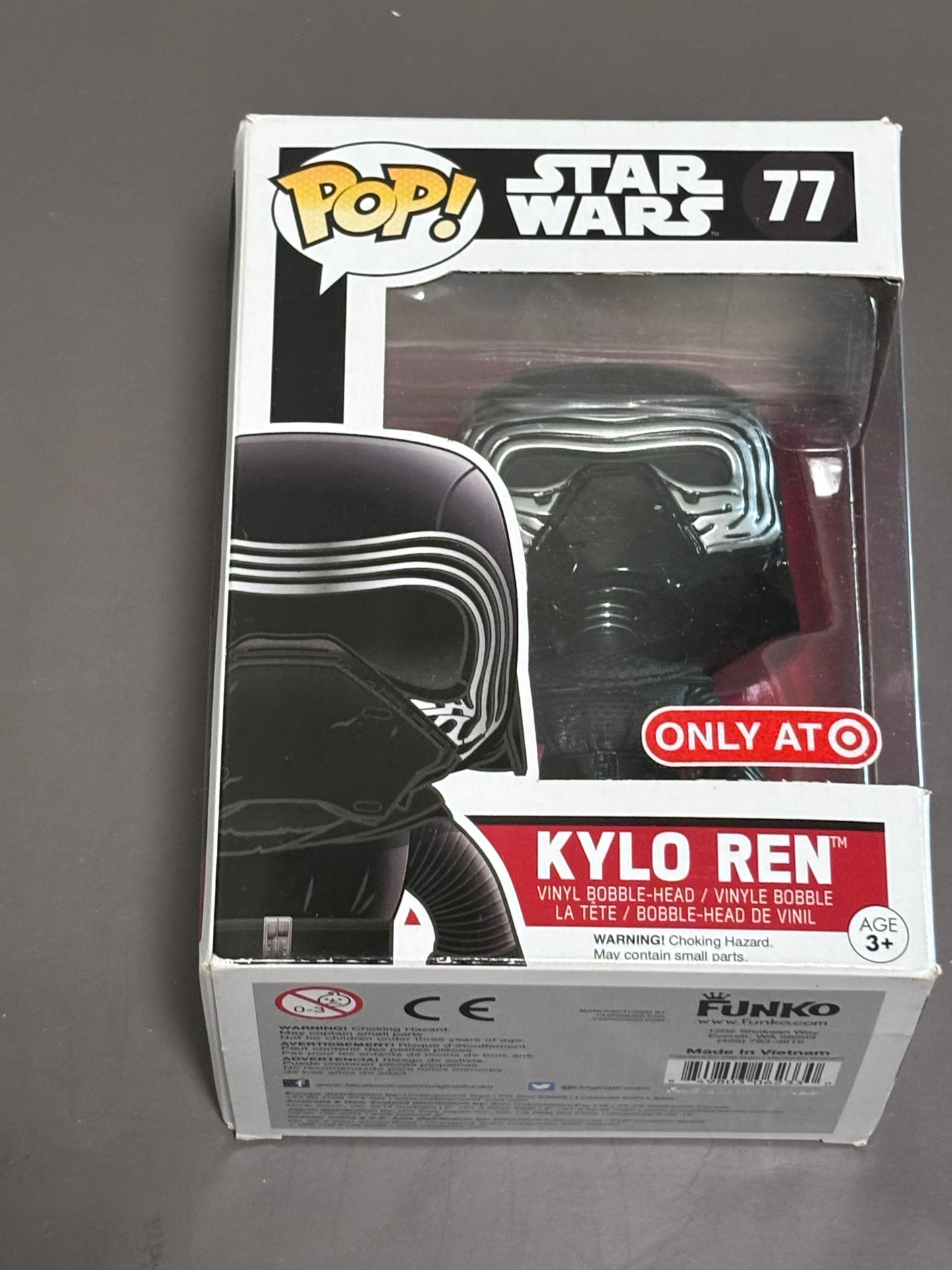 Funko Pop Star Wars Kylo Ren 77 Target Exclusive New Funko Pop Kylo Ren 77