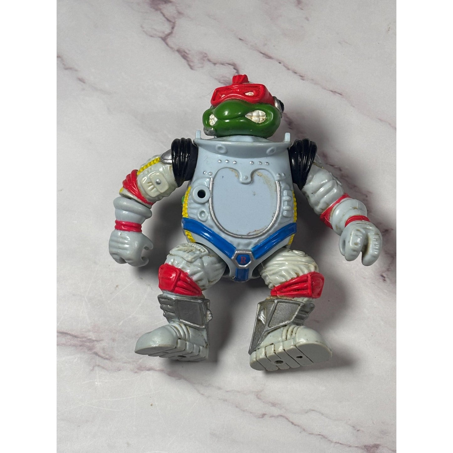 1990 TMNT Teenage Mutant Ninja Turtles Space Cadet Raph Raphael Astronaut 4"