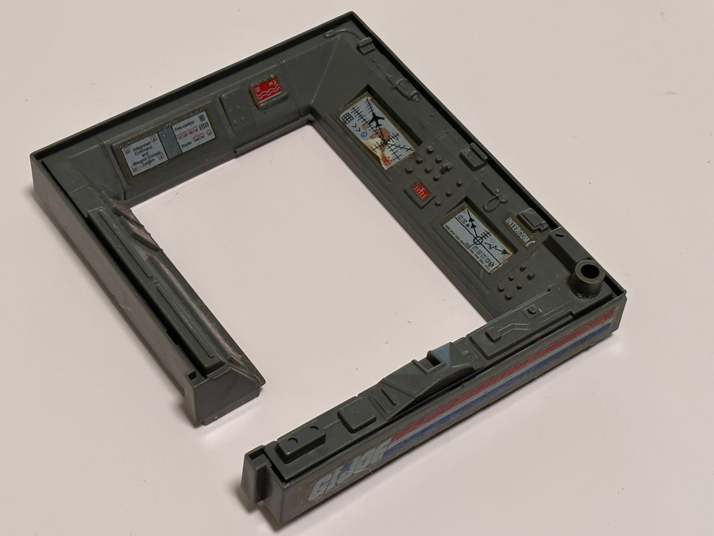 Vintage G.I. Joe Headquarter Comm Center Control Room Panel Piece M-3972-1 ARAH