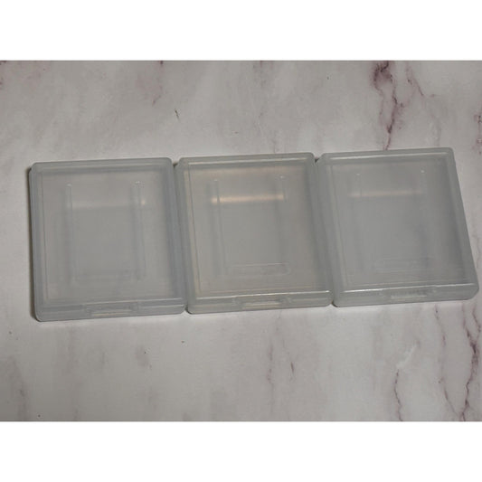 Lot of 3 Cases For Nintendo Game Boy DMG Original Gameboy Cartridge Cases