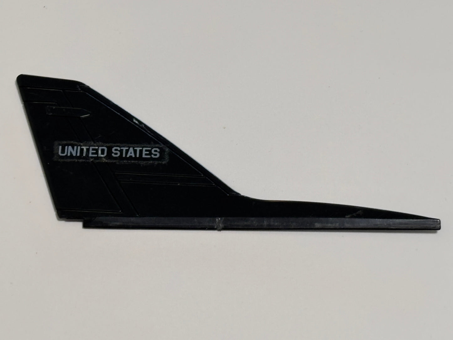 1986 Hasbro GI Joe Conquest X-30 Rear Wing Vintage Action Figure Vehicle Part