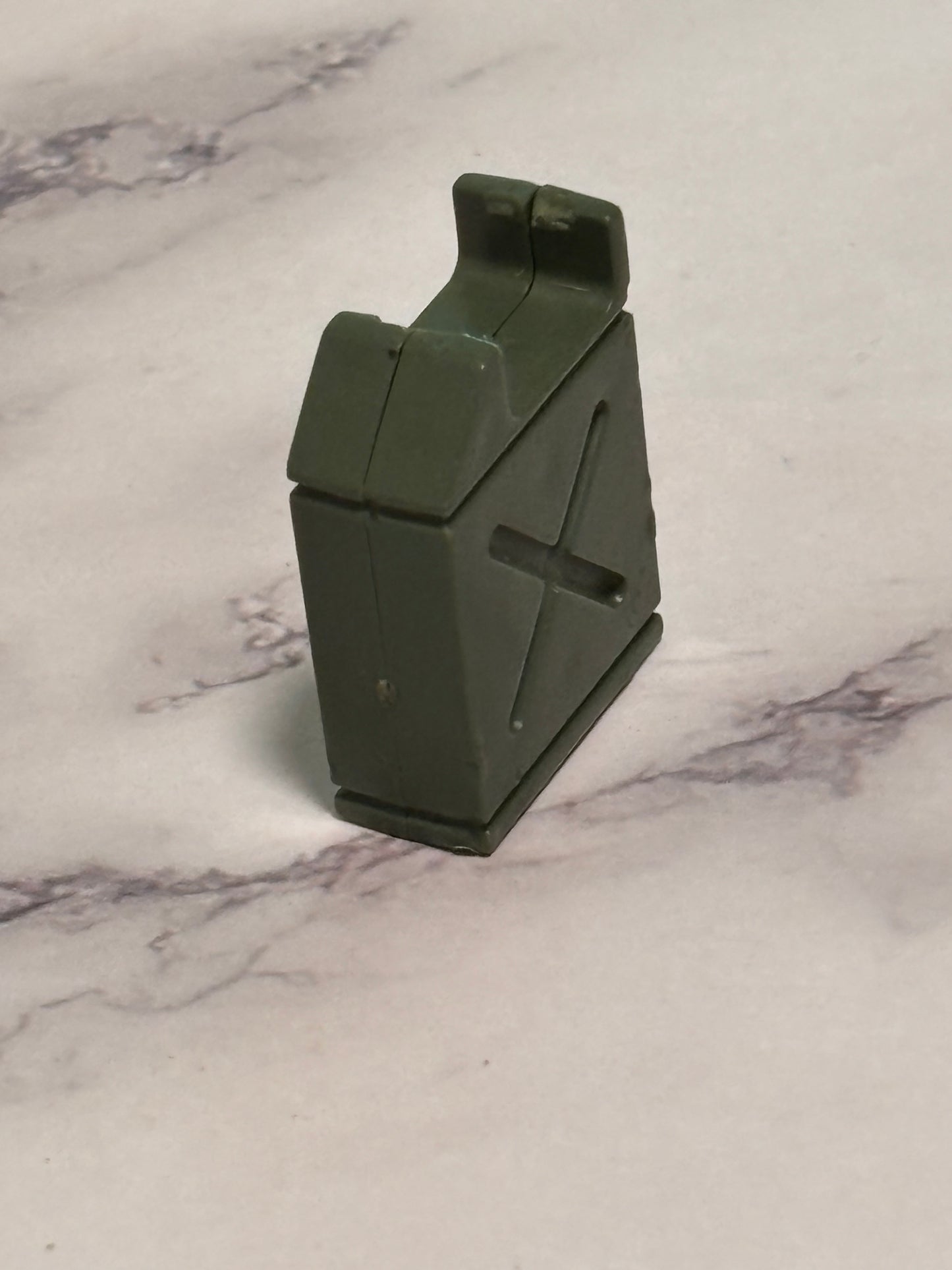 1984 Gi Joe Mortar Defense Unit Gas Jerry Can Original Accessory Green