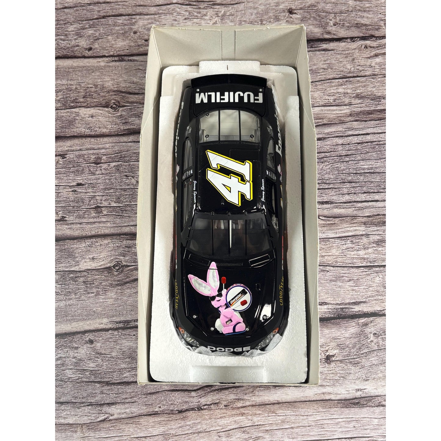2002 Jimmy Spencer #41 Energizer Bunny 1:64 NASCAR Action Diecast New Racing Car