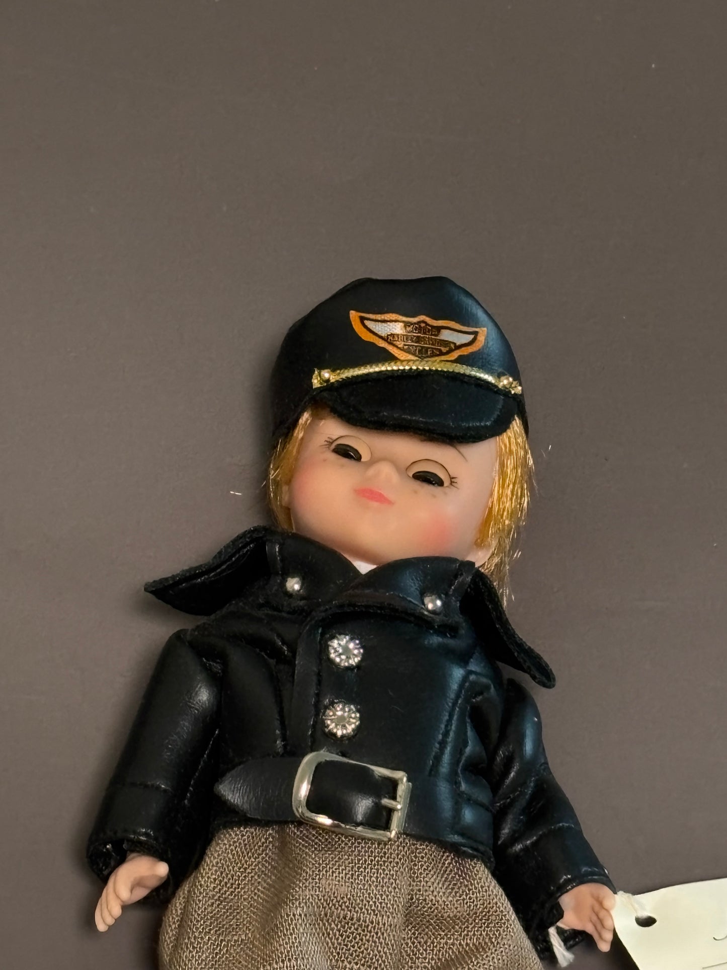 Vintage 1990s Madame Alexander Harley Davidson Billy Doll #17410 Motorcycle Hog