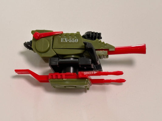 GI Joe Vehicle PAC RAT Flame Thrower Dark Green Mail Away Vintage Vehicle 1983