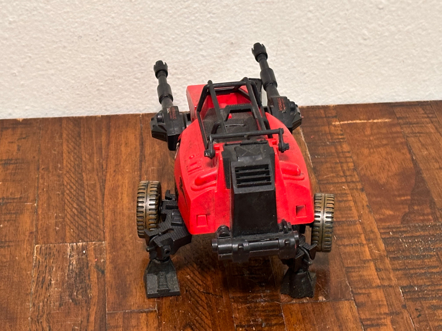 GI Joe 2004 Valor vs Venom Cobra Crimson Asp Crimson Strike Towable Twin Cannons