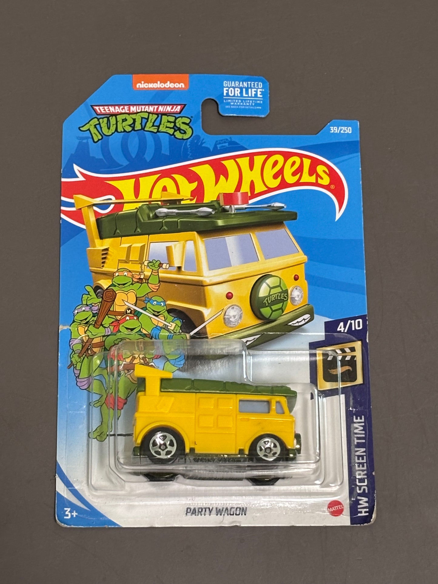 Hot Wheels 2017 147/250 TMNT Turtles Party Wagon HW Screen Time 3/10 Nickelodeon