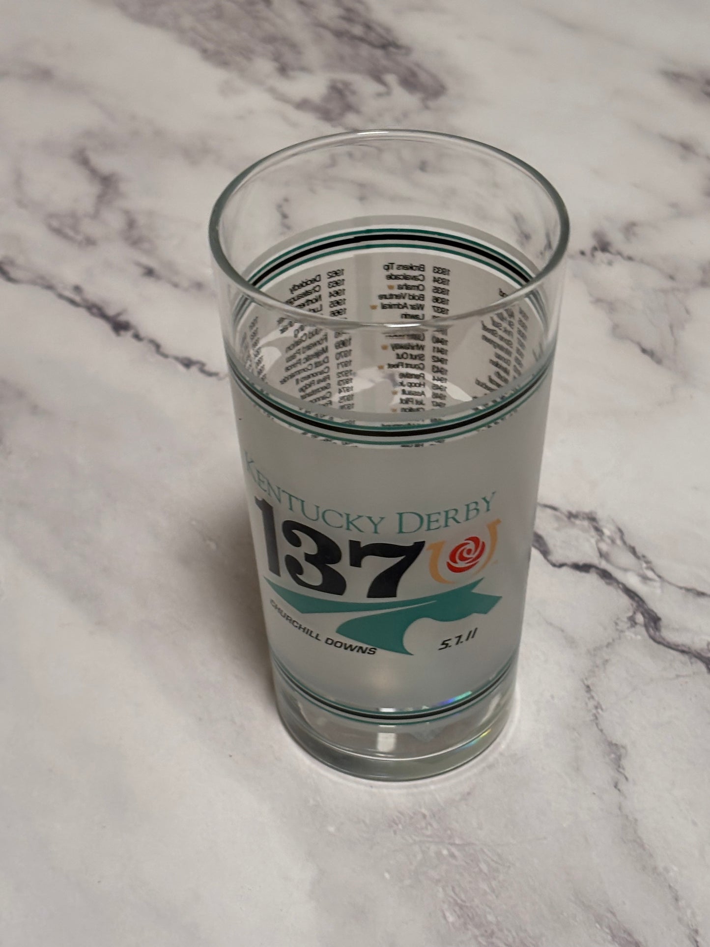 2011 Kentucky Derby Official 137th Churchill Downs Vintage Julep Glass Louisville