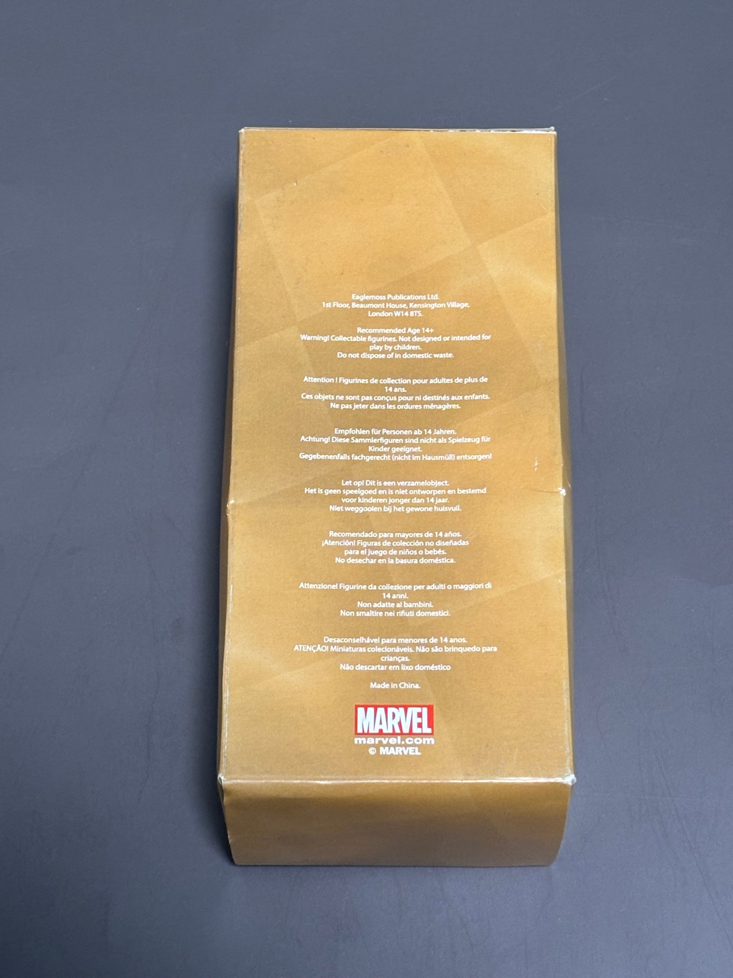 2014 Eaglemoss 5" Marvel Chess Collection "Kang #11" Black Rook Figurine