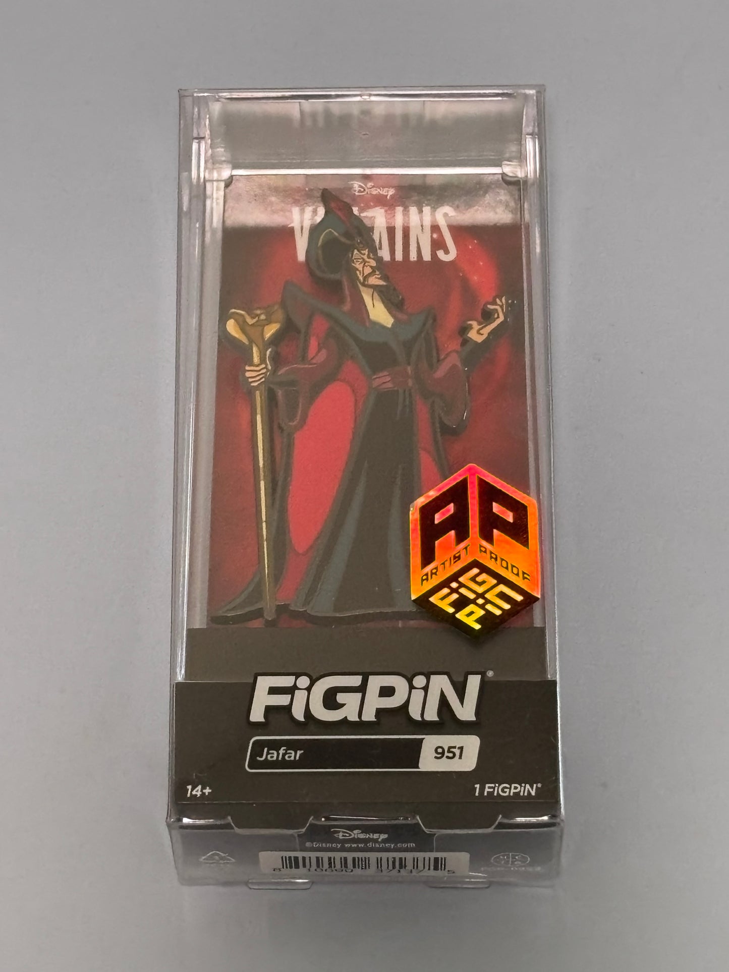 Figpin Disney Villains Jafar Enamel Pin #951 Aladdin Brand New AP
