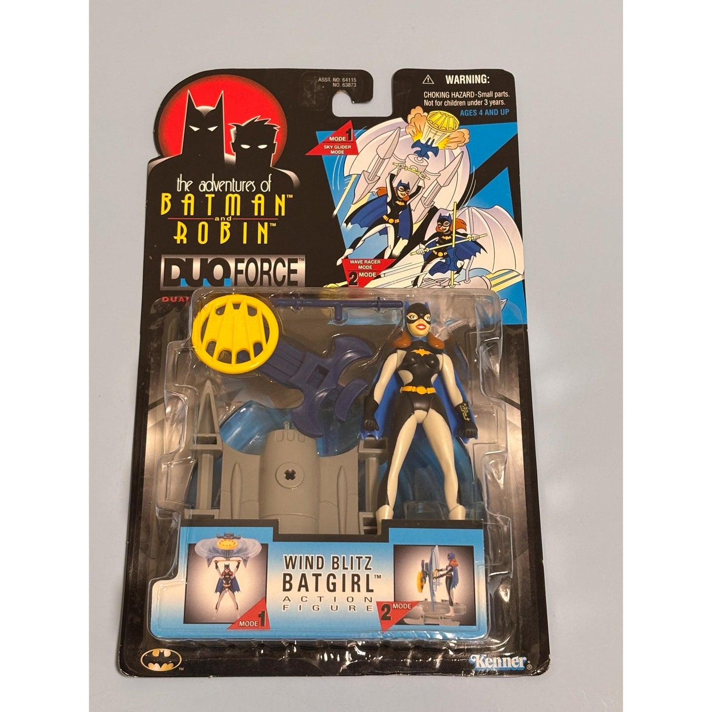 Batman The Adventures of Batman and Robin Wind Blitz Batgirl Duo Force 97 Hasbro