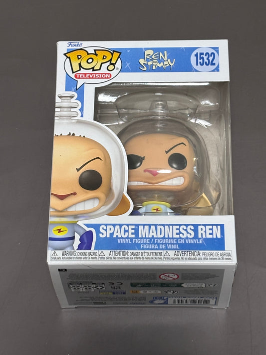 Funko Pop Space Madness Ren 1532 Ren and Stimpy Vinyl Figure New Nickelodeon