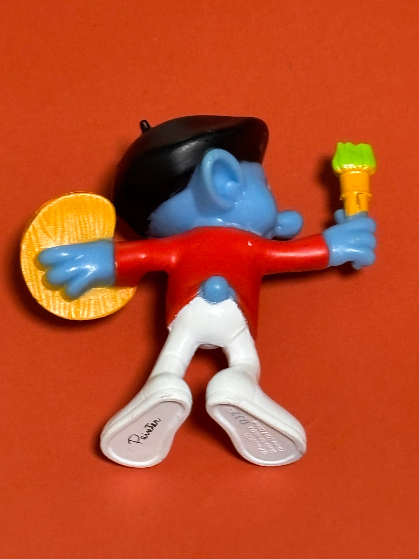 Peyo 3” Figure McDonalds' Happy Meal Toys The Smurfs Painter 2011 PVC