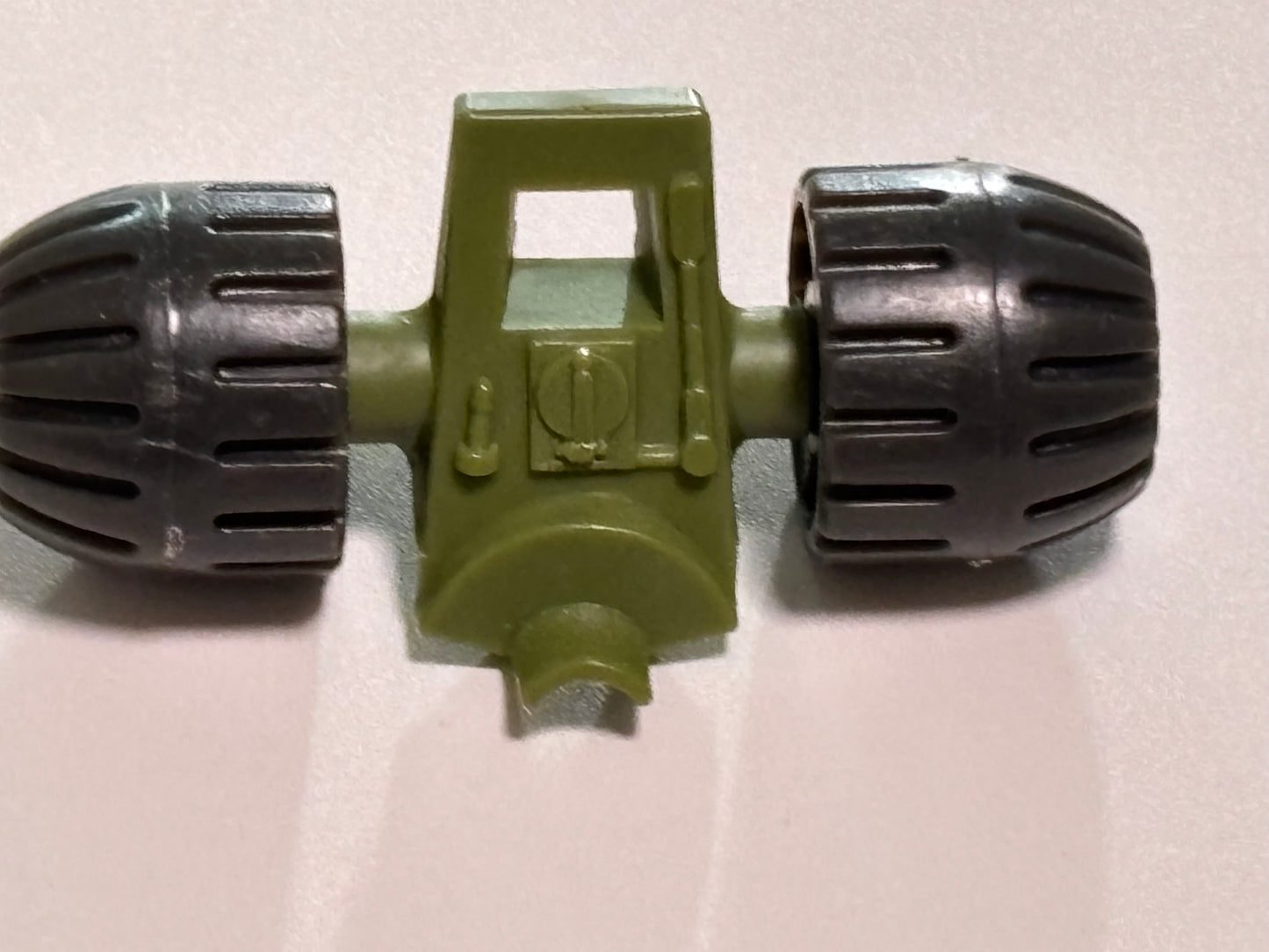 GI Joe Vehicle PAC RAT Machine Gun Front or Rear Wheel 1983 Vintage Part